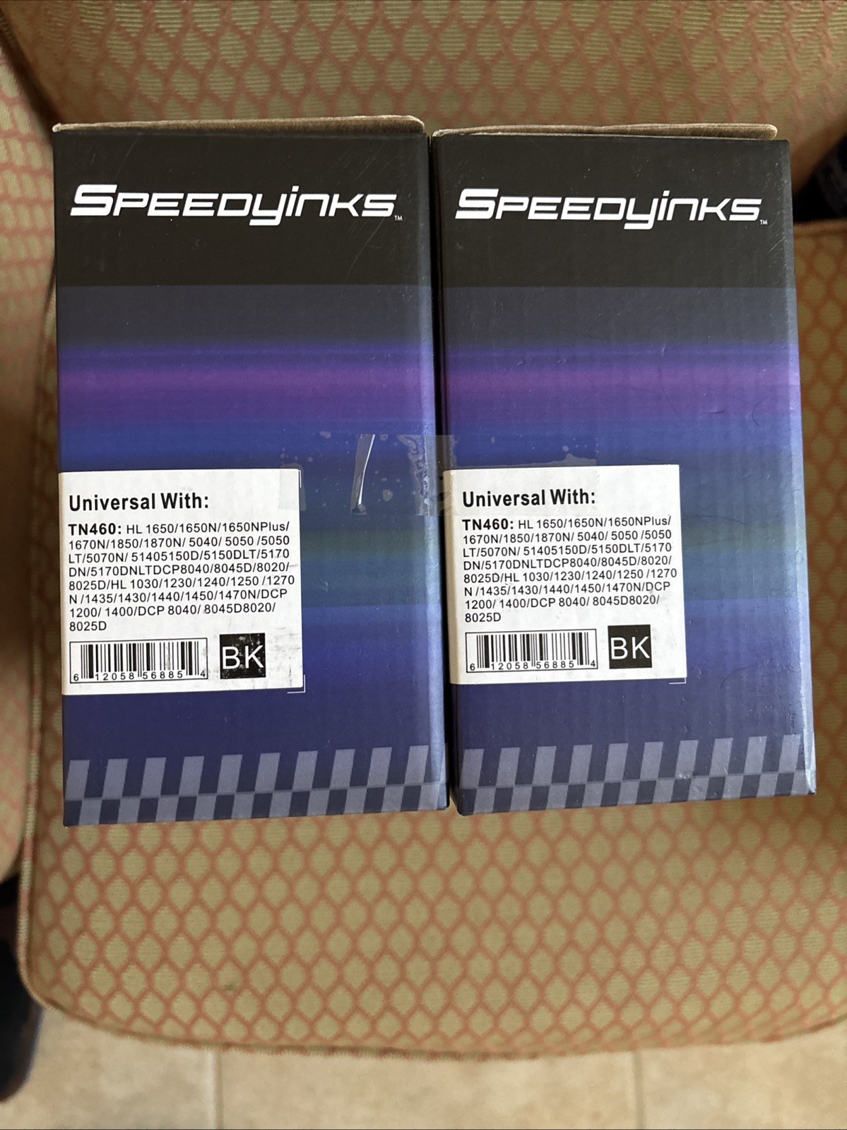 Pack Of 2 X TN460 High Yield Black Toner Cartridge