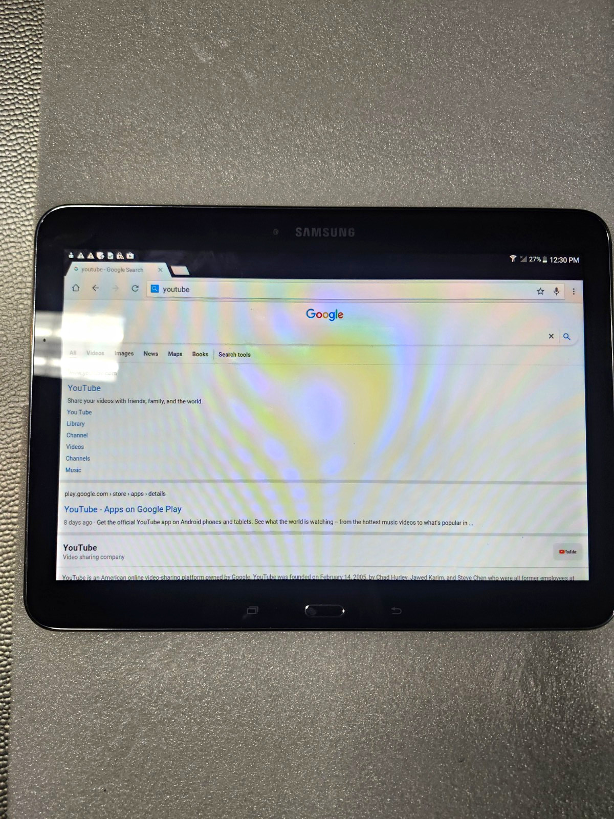 Samsung Galaxy Tab 4 SM-T537V 10.1in Verizon 4G LTE 16GB Black Android