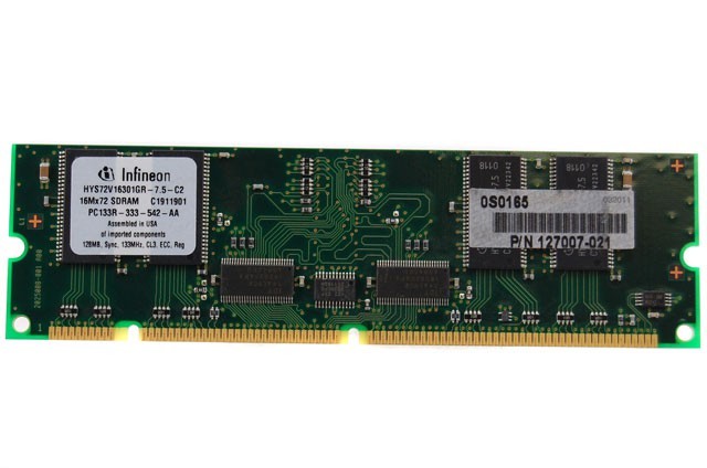 Infineon HYS72V16301GR-7.5-C2 128MB Server RAM Memory