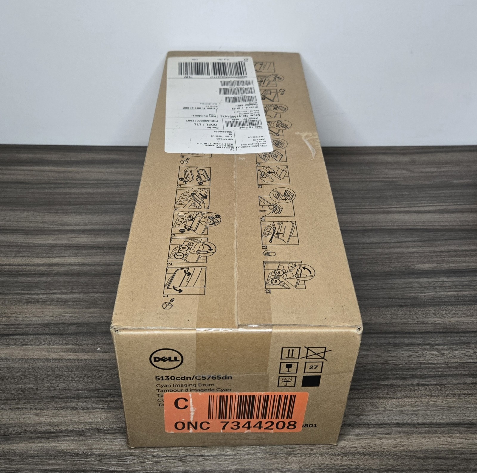 Genuine Dell 5130cdn C5765dn Magenta Imaging Drum CT350802 T229N Sealed