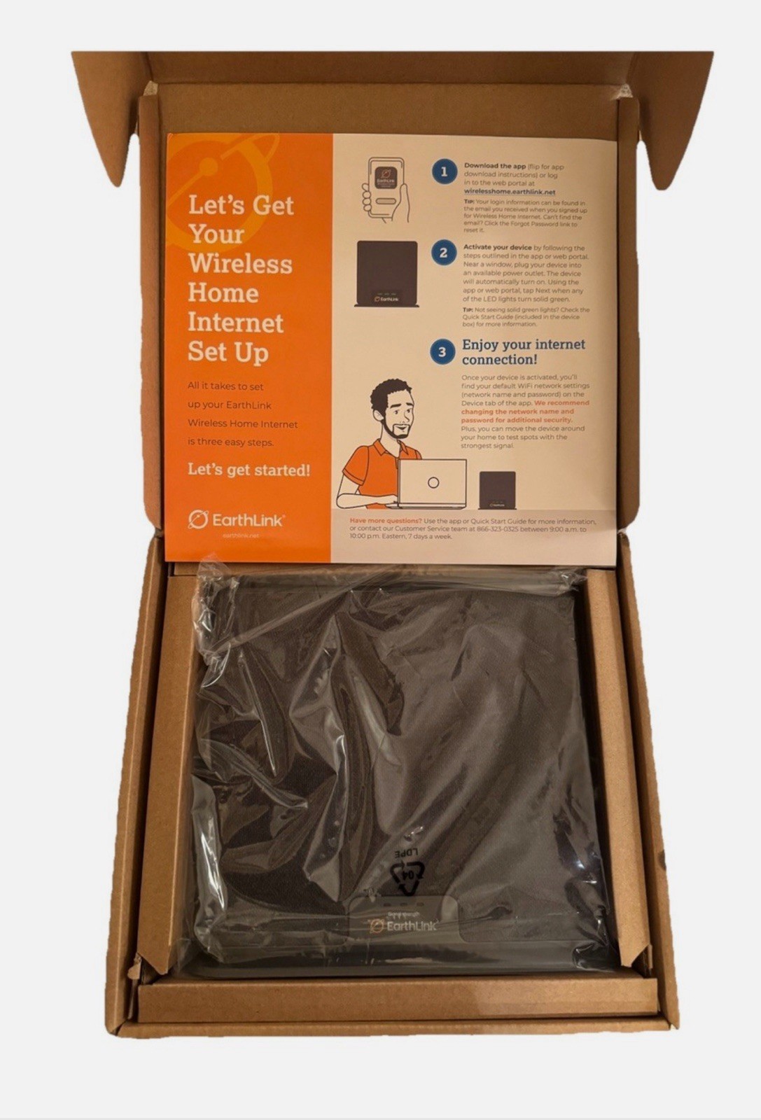 Earthlink Axon EL 4000 Wireless Home Internet Set Up Router