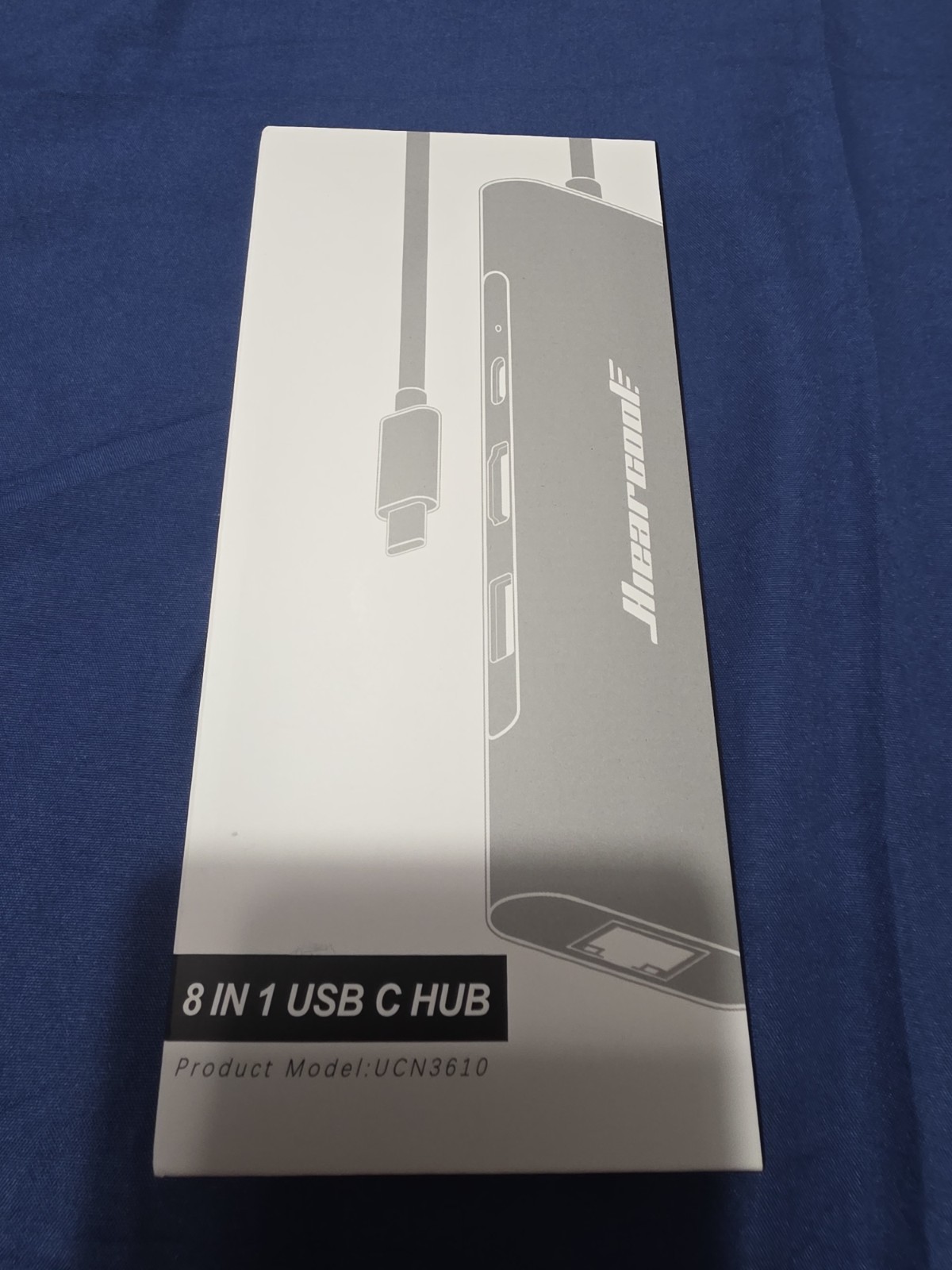 Hiearcool 8 IN 1 USB C Hub ethernet.. Pro HP Lenovo New . 