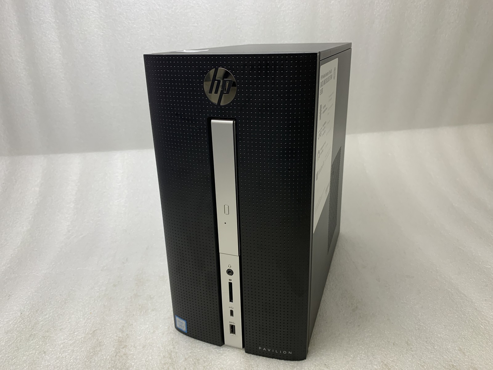 HP Pavilion Desktop  570-p0xx Core i5-7400 3GHz 8GB RAM NO HDD NO OS Good