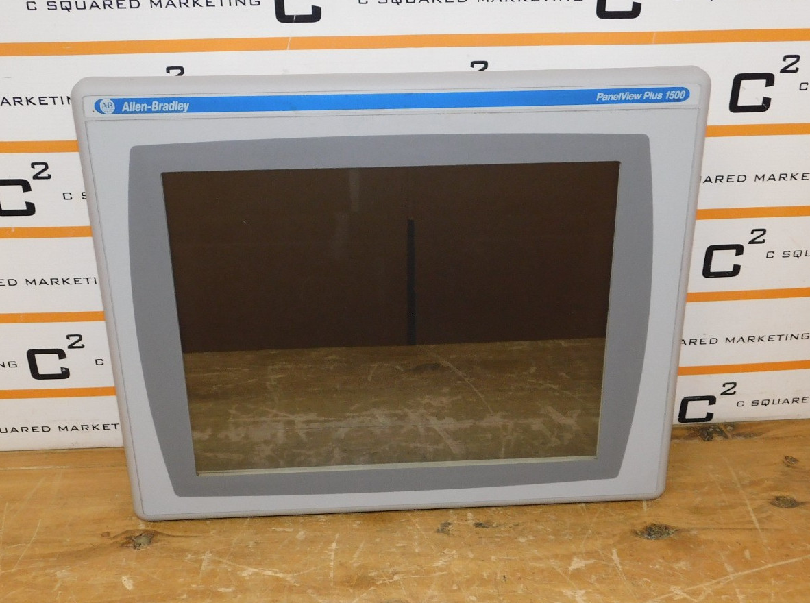 Allen Bradley 2711P-T15C4B2 ser A Panelview Plus 1500 Touchscreen used #6 CSQ