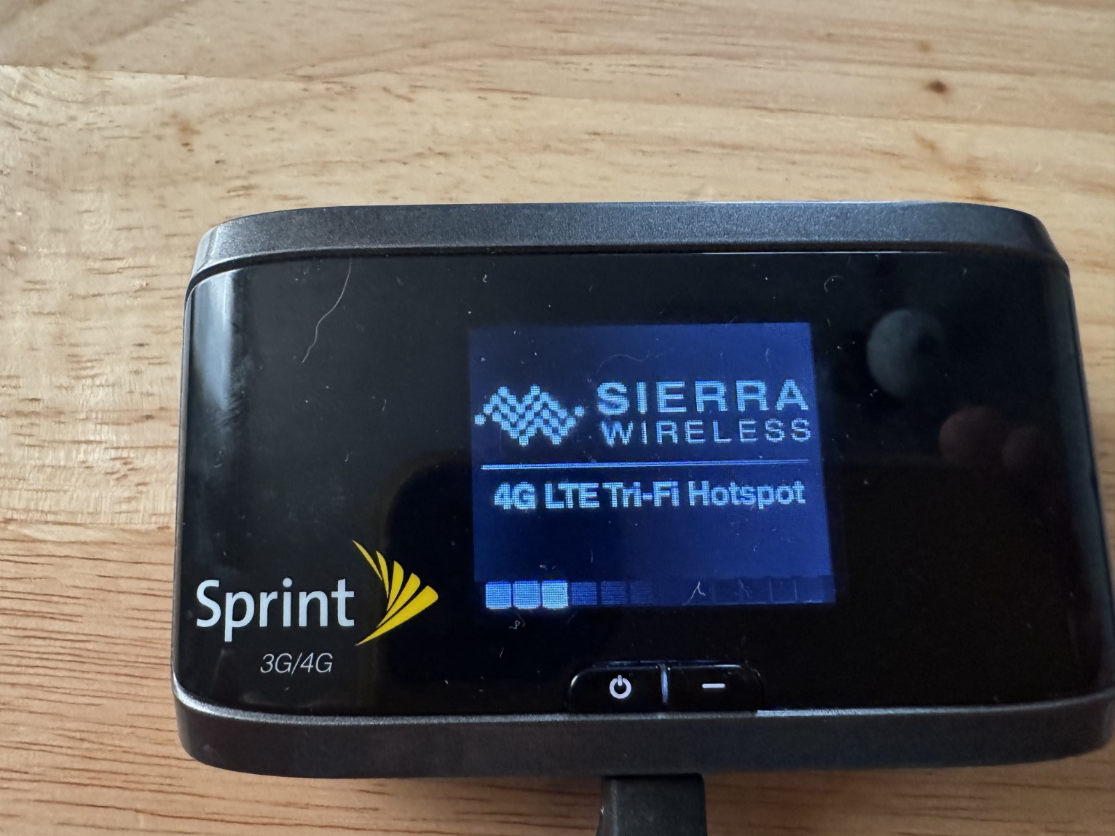 Sprint Sierra Wireless AirCard 803S Tri-Fi 4G LTE Mobile Hotspot - Powers On
