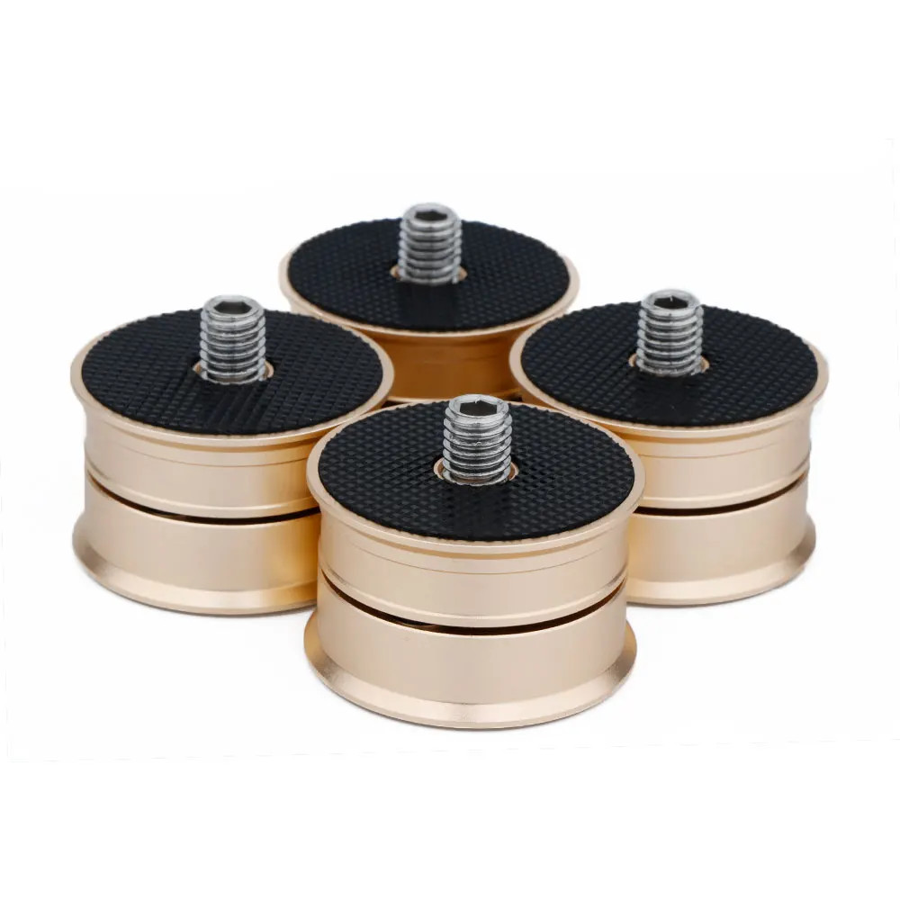 4PCS Amplifier Feet Pads Chassis Beads Audio Anti-shock Shock Absorber Foot Pad
