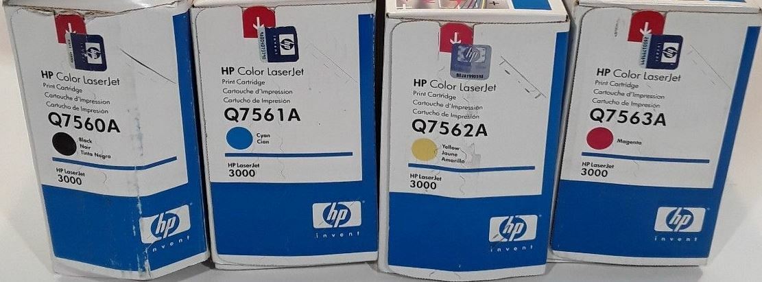 New Set of 4 Genuine Factory Sealed Q7560A Q7561A Q7562A Q7563A Sealed Bag 314A