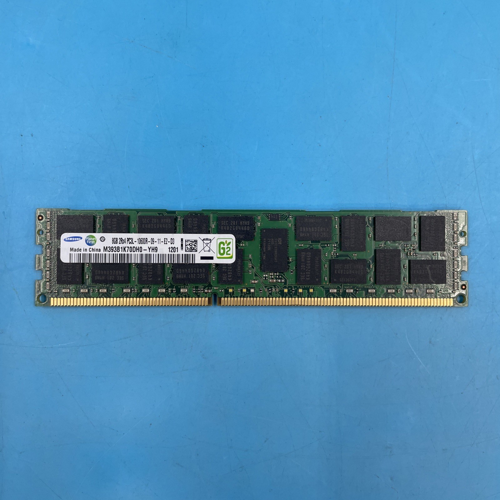 (LOT OF 35) Samsung 8GB PC3L-10600R DDR3L-1333 2rx4 RDIMM Server RAM