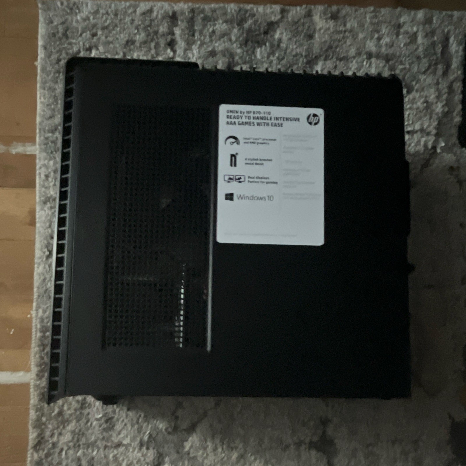 HP OMEN 870-110 i7 3.40GHz 16GB 1TB+256GB SSD GTX 1070 Win10 Wi-Fi