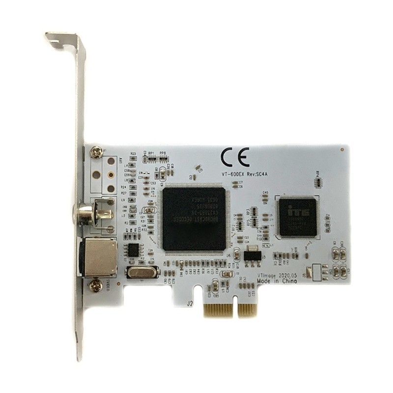 Plugs and Play PCIE Expansion Video Capture Card for Security and Use