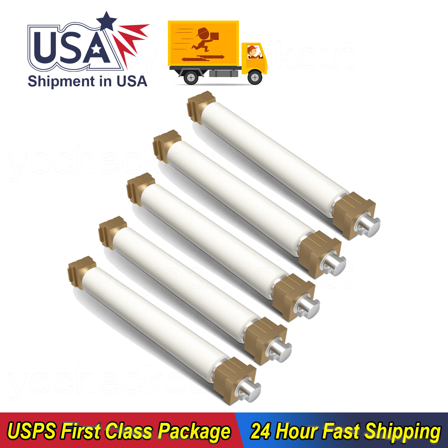 5PC P1058930-080 Kit Platen Roller For Zebra ZT410 ZT411 Thermal Label Printer