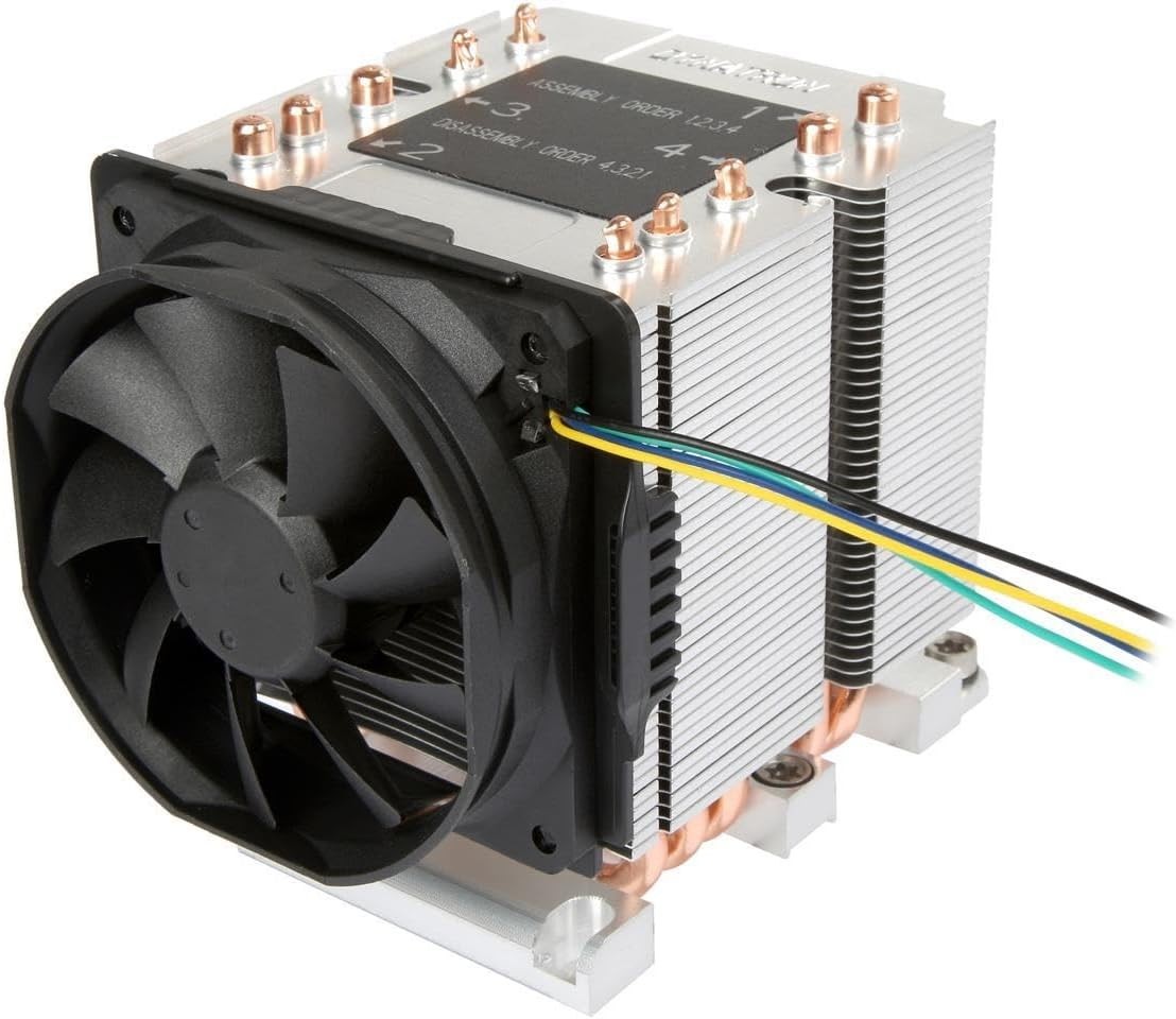 Dynatron B11 Intel Xeon LGA 3647 Narrow 3U Rackmount Active CPU Cooler