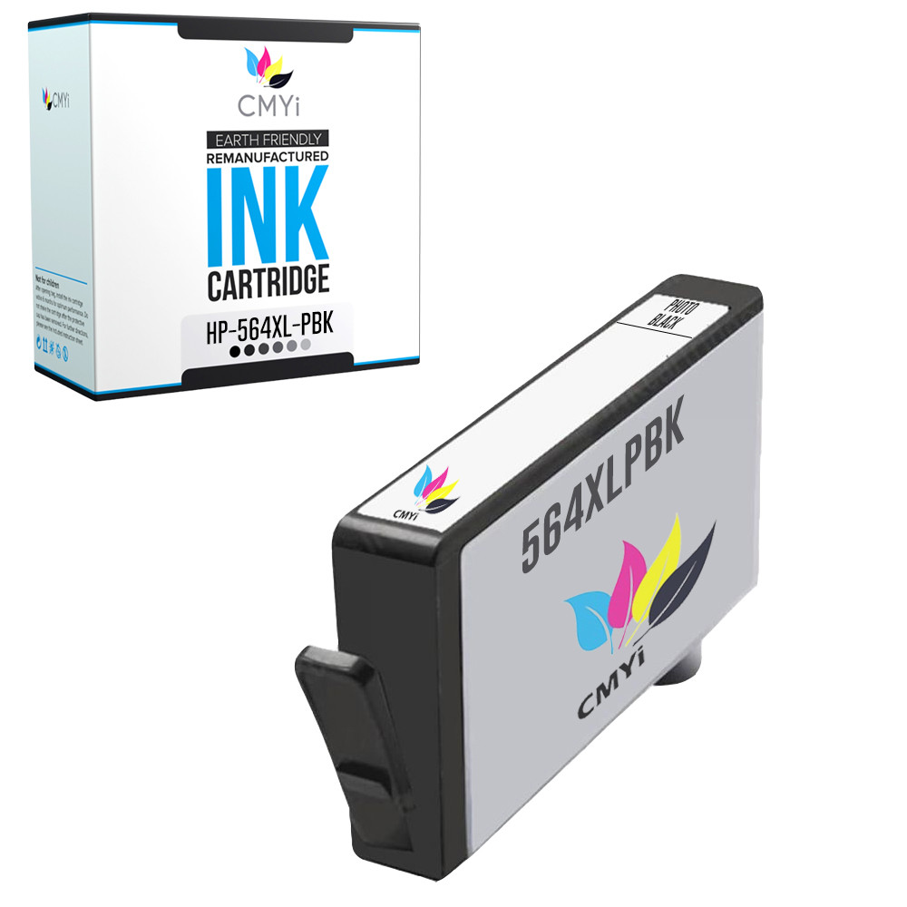 564XL Photo Black Ink Catridge for HP 564 XL Fits PhotoSmart DeskJet OfficeJet