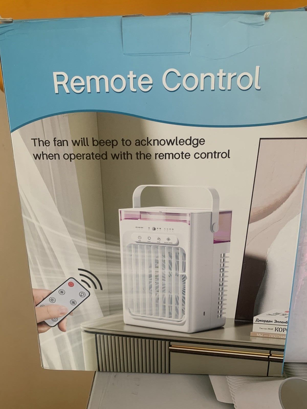 Desktop Cooling Fan  With Remote