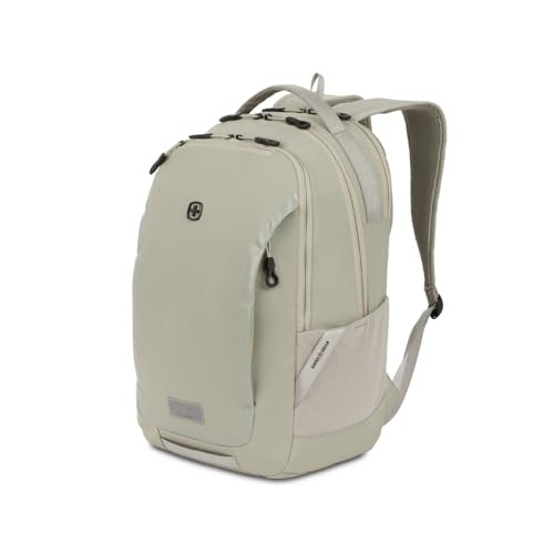 SWISSGEAR SHIELD LAPTOP BACKPACK 18.5"X12"X6" 1018414416 - SAGE GRAY