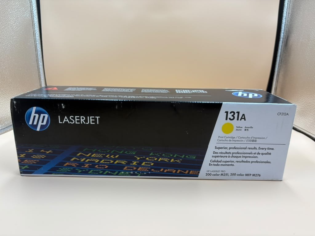 Genuine HP 131A Yellow Toner Cartridge (CF212A)