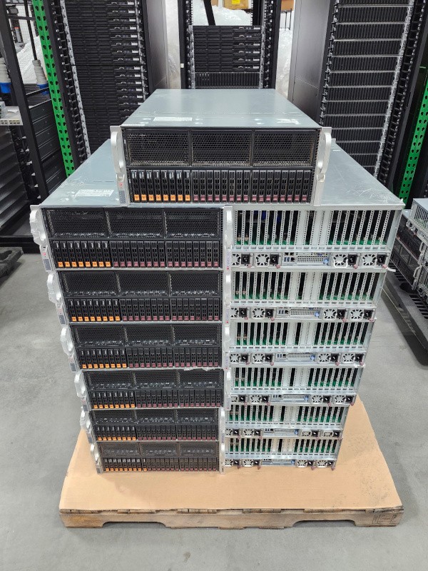 SYS-420GP-TNR 8x GPU AI Server 2x Gold 6330 56-Core 2.0GHz 256GB RAM PCIe 4.0