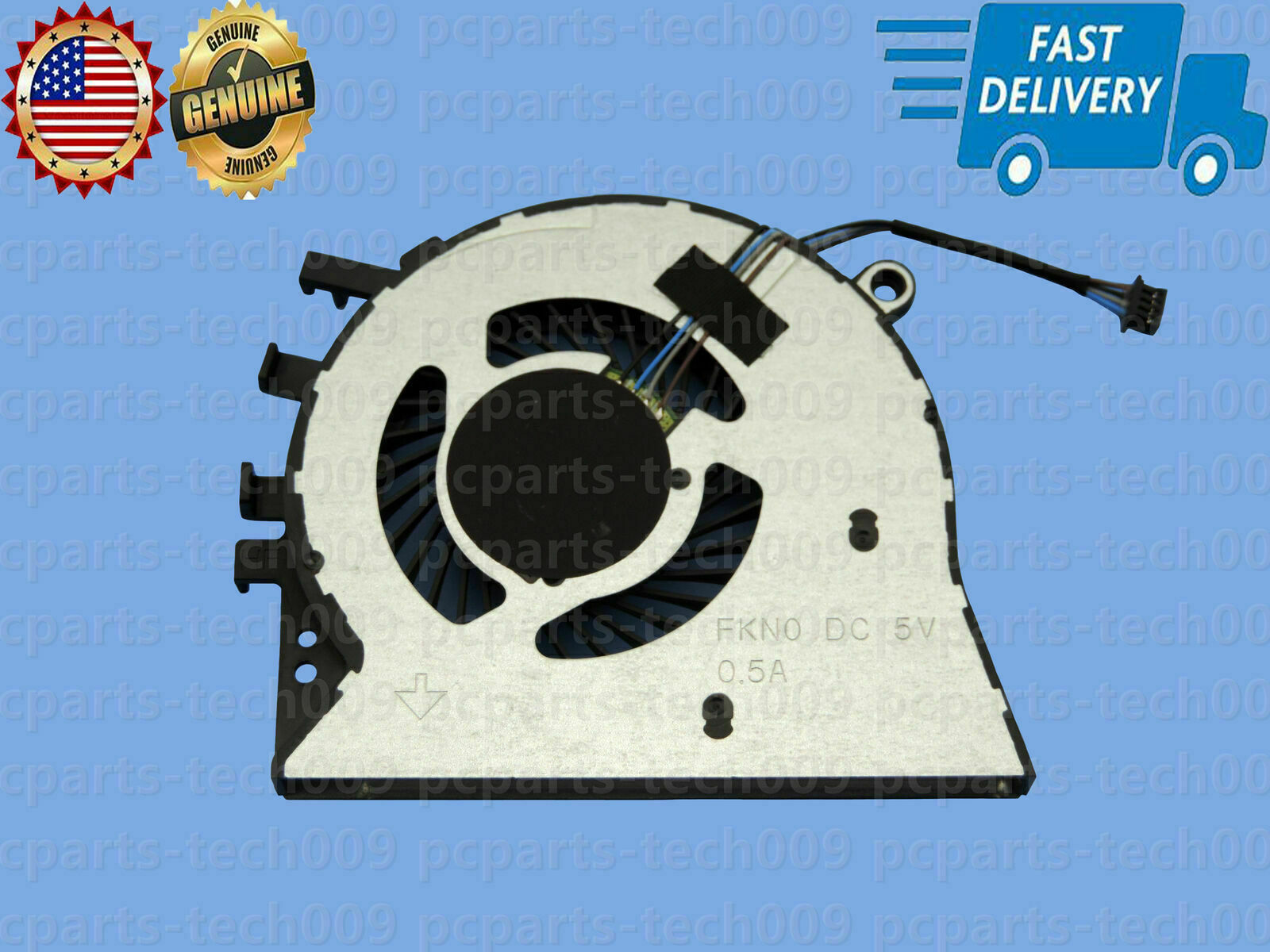 Genuine CPU Cooling Fan for HP 17-ca0054cl 17-ca0061cl 17-ca0062cl 17-ca0064cl 