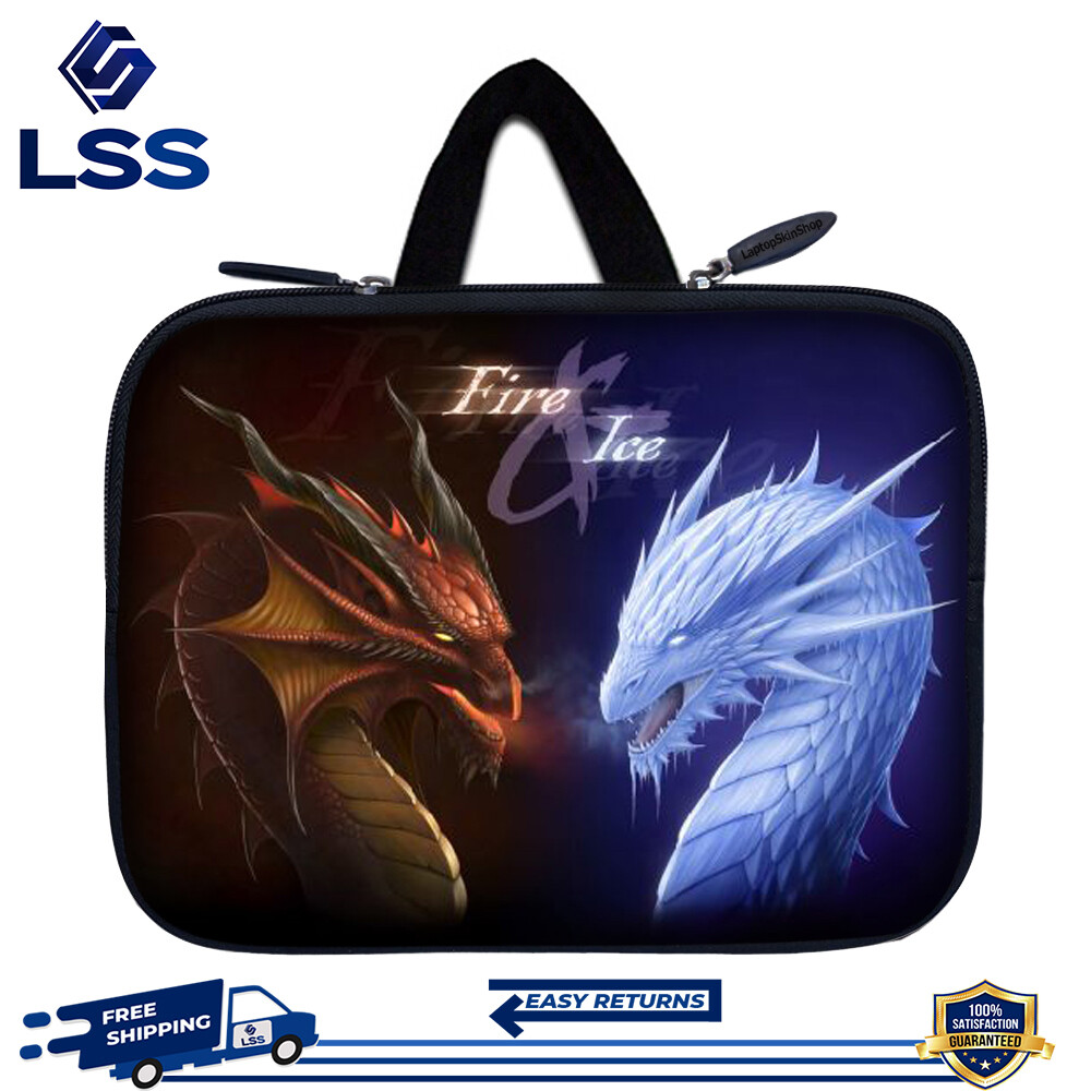 6"-8" Tablet eBook Bag Case Sleeve Apple iPad Mini Galaxy Nexus Kindle Fire Ice