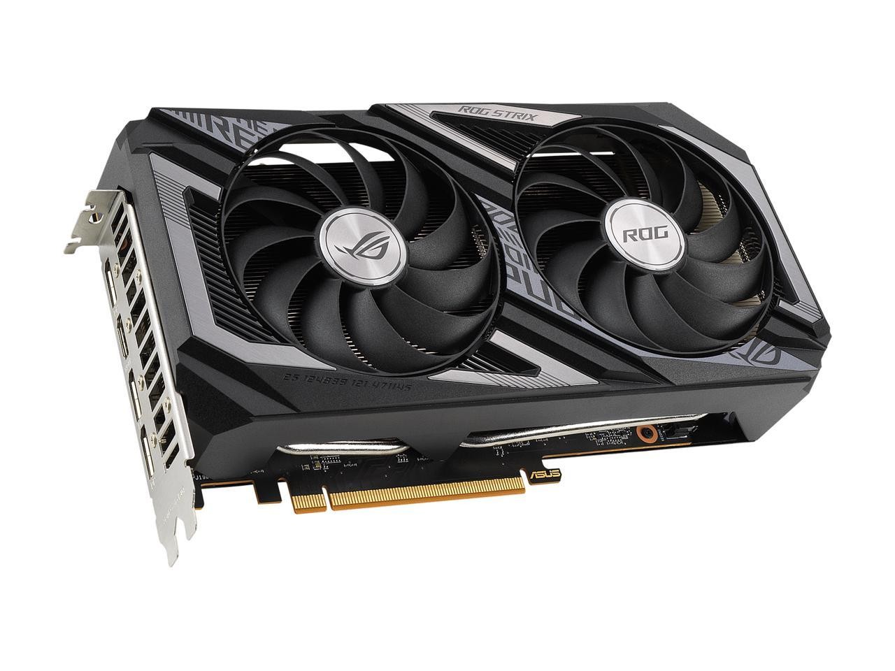 ASUS ROG Strix Radeon RX 6600 XT 8GB OC GDDR6 Video Graphics Card