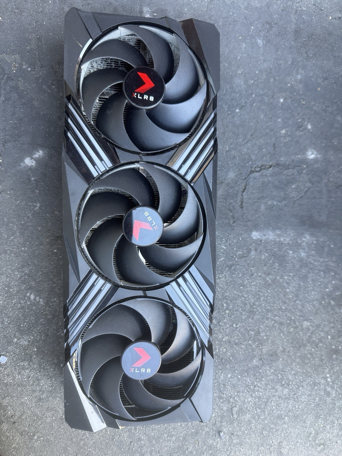 (FOR PARTS) Shroud Cooler Radiator For PNY XLR8 RTX 4090 Verto (Cooler Only)