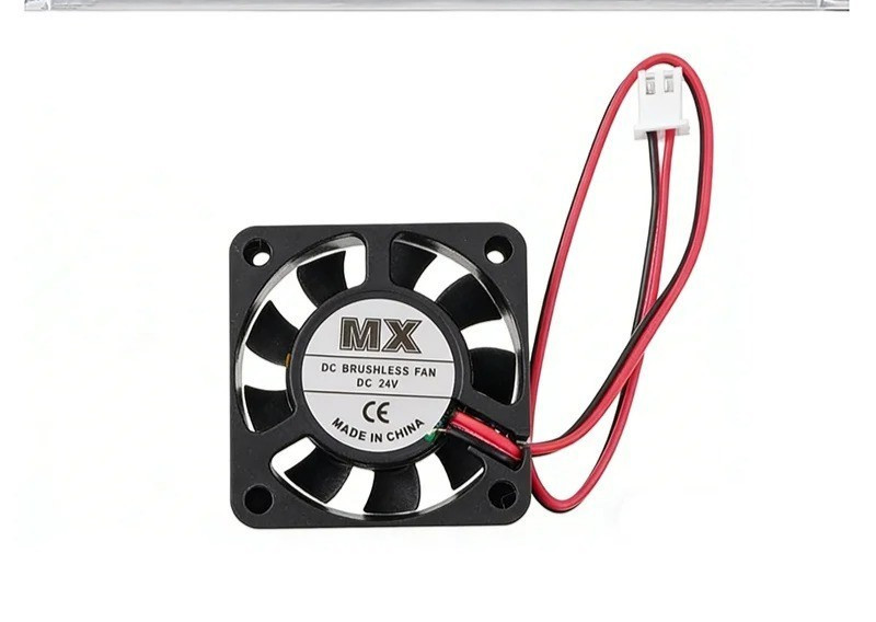 4pcs DC12V Cooling Computer Fans 4010 3D Printer Sleeve Bearing Brushless 2Pin