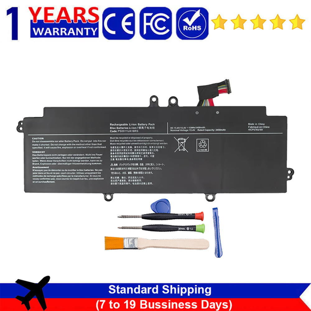 PS0011UA1BRS Battery For Toshiba Dynabook Portege X30L-J PCR10A-009003 PCR12U