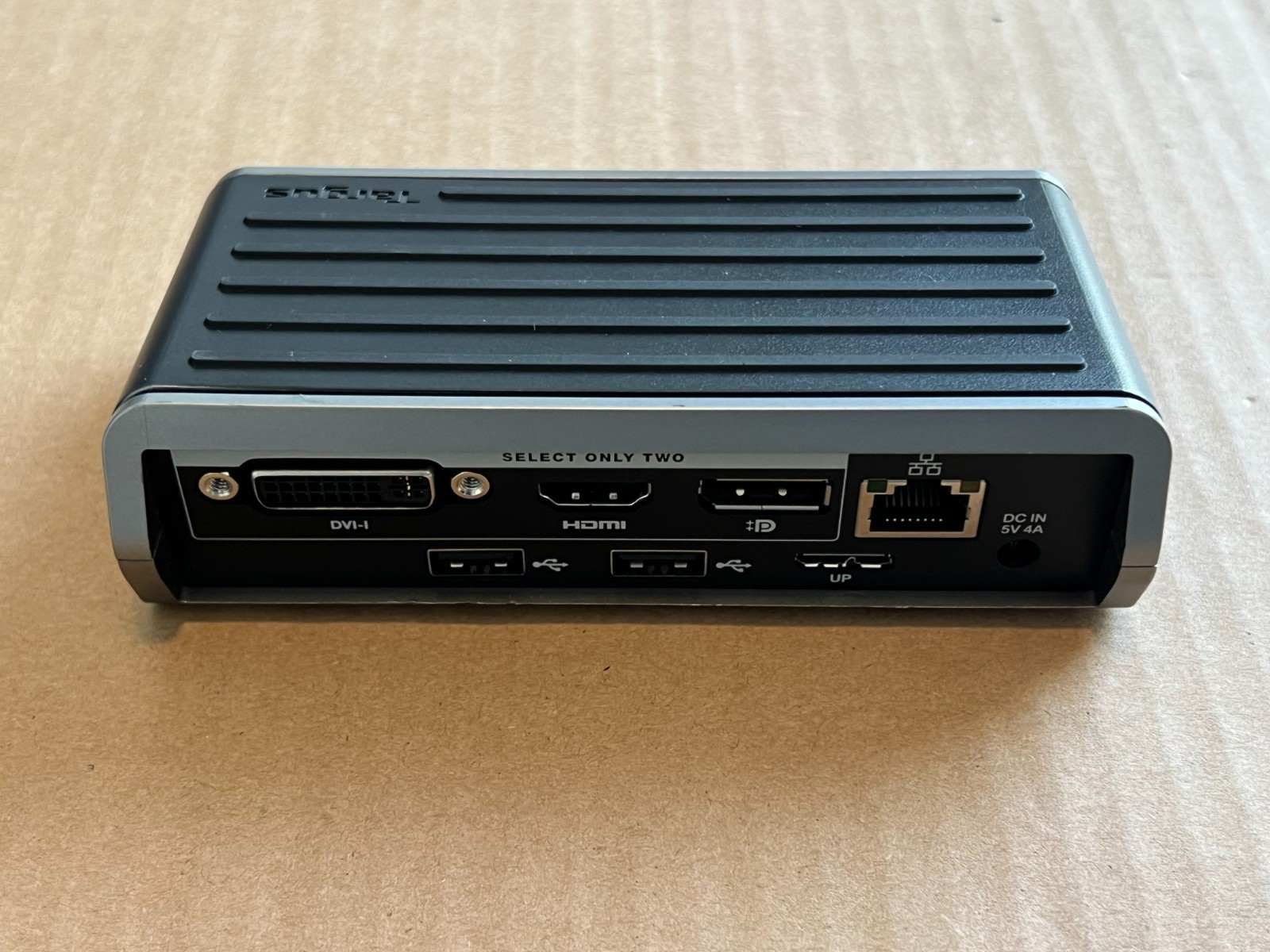 Targus Universal 2K Docking Station, Single 2K or Dual HD Video - NO CABLES