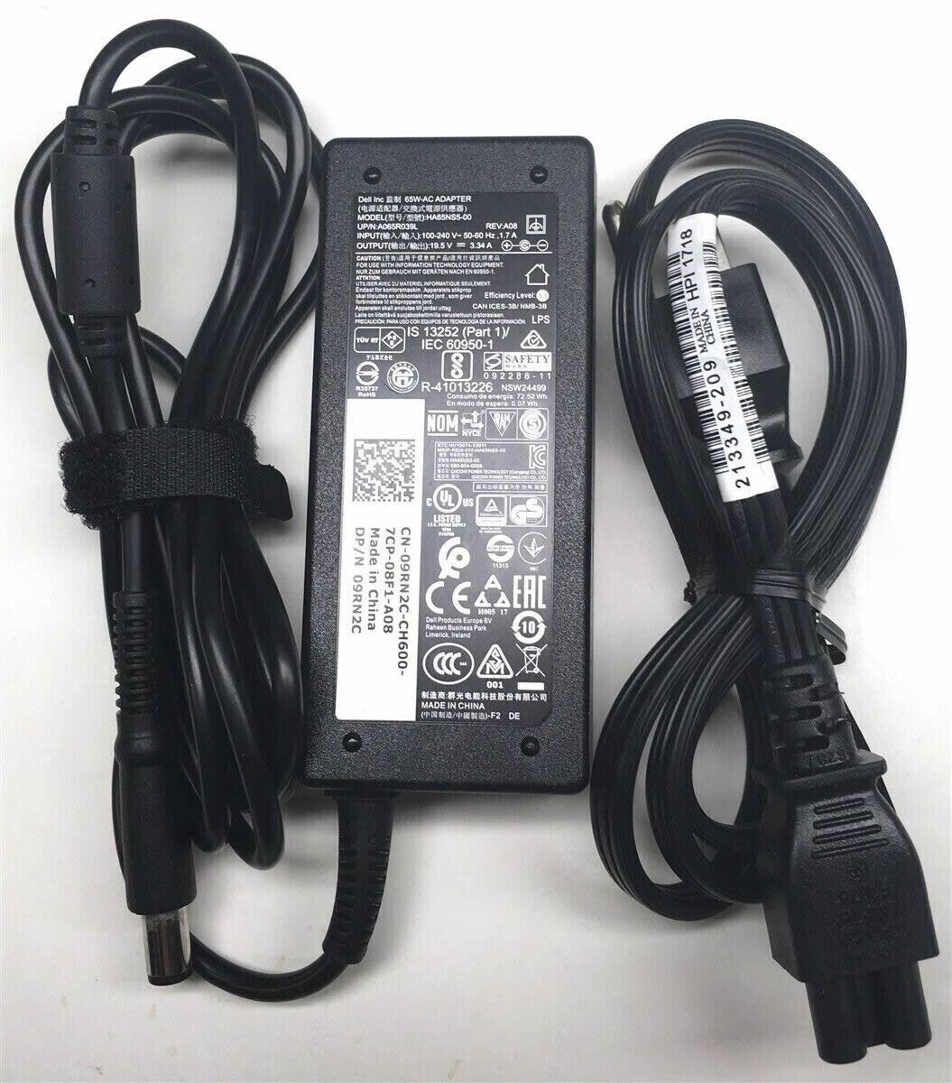 New Original Dell 19.5V 3.34A AC Adapter for Dell M115HD Portable Mini Projector