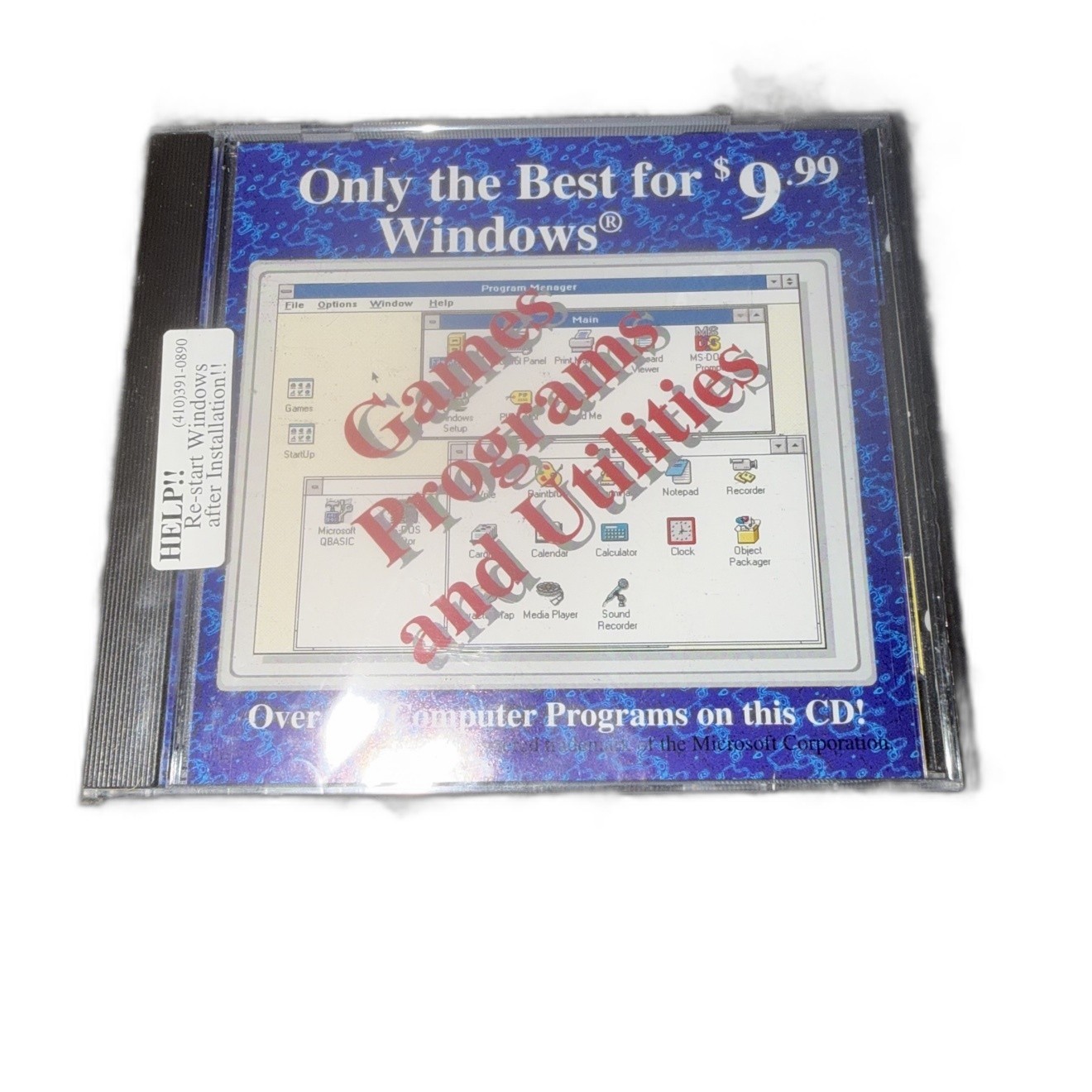 Only the Best for Windows CD-ROM Games Programs Utilities 175+ Shareware Vintage