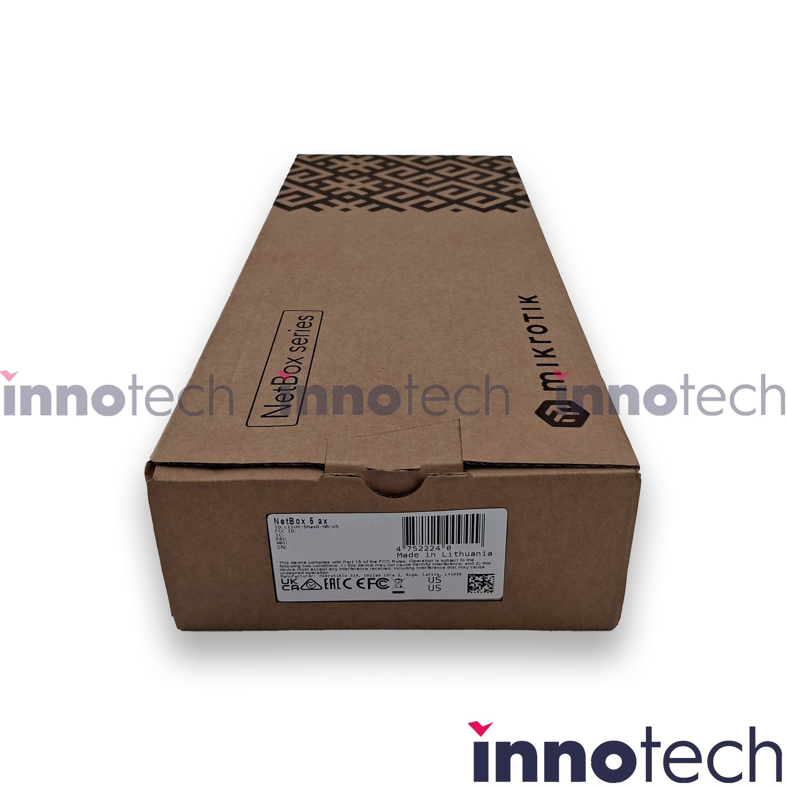 MikroTik L11UG-5HaxD-NB-US NetBox 5 ax AP/CPE/Point-to-point 5GHz. WiFi6 New