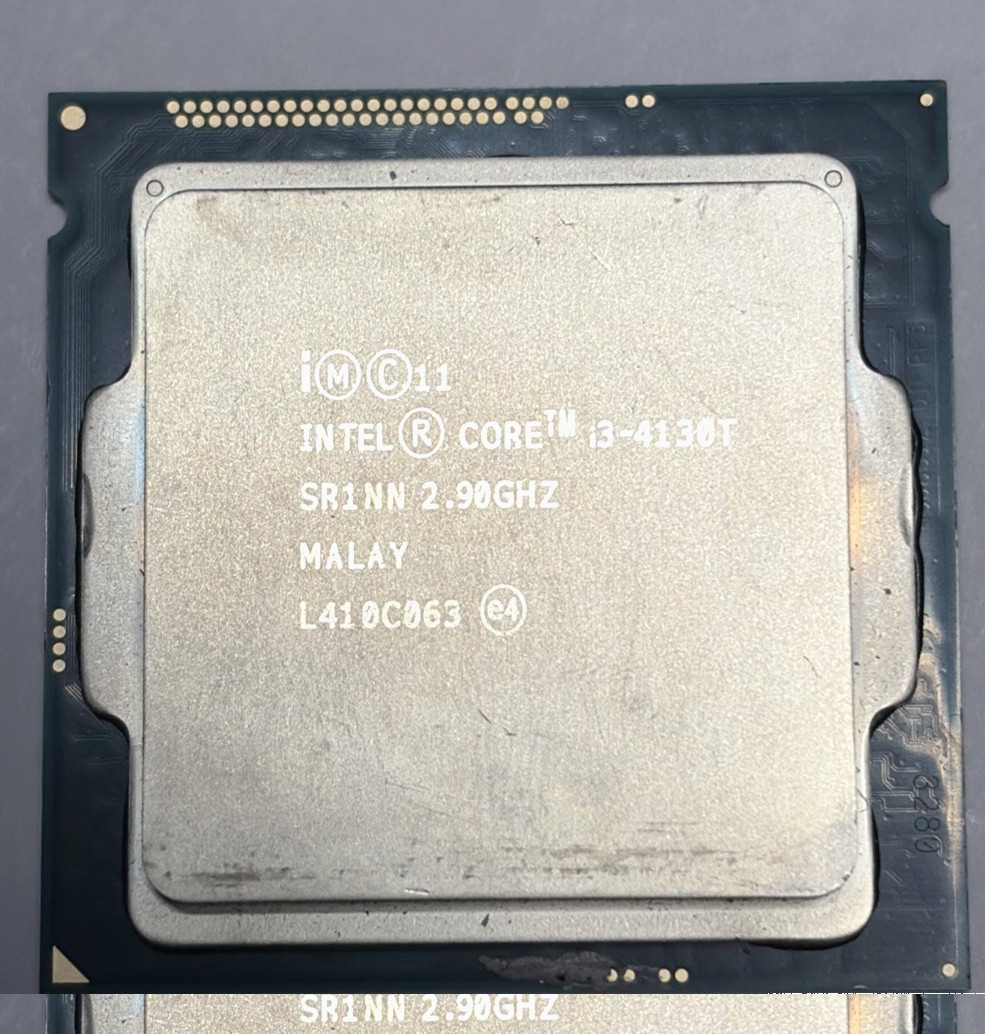 ✅ Gordon Gekko Holdings ✅ Intel i3-4130T 2.9GHz Dual Core (SR1NN) Tested