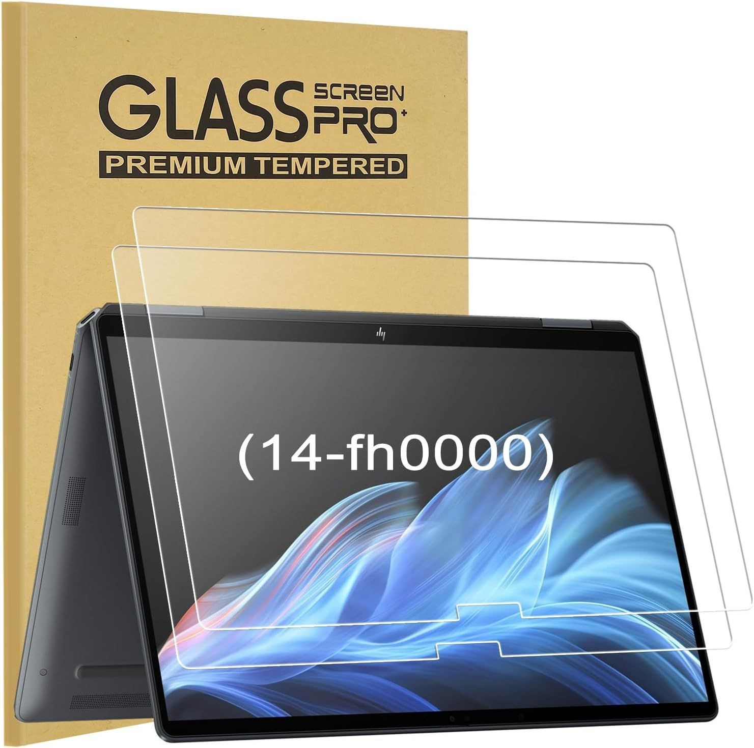 Screen Protector 9H Hardness Tempered Glass for HP OmniBook Ultra Flip 14" Lapto