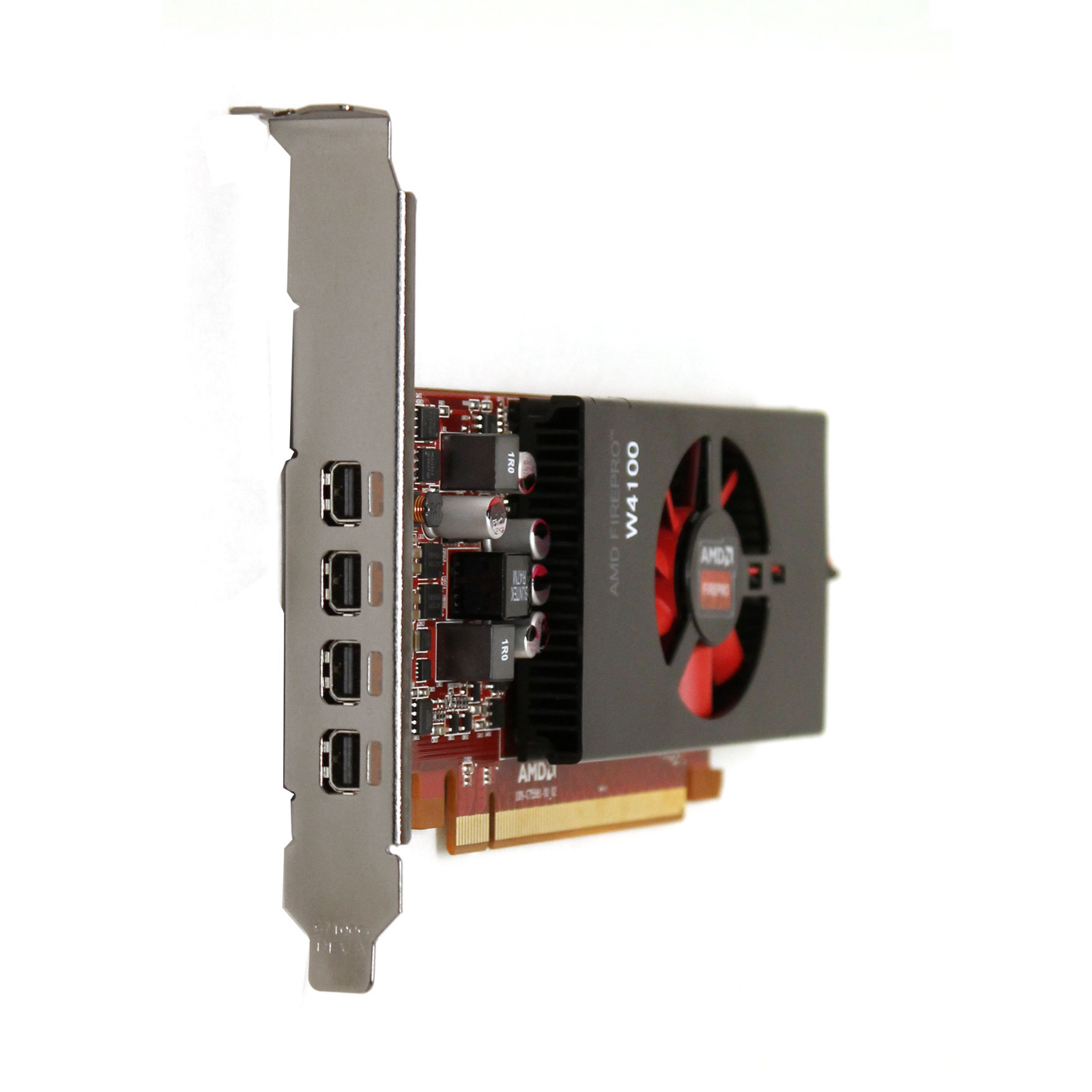 Dell 25D14 AMD FirePro W4100 2GB GDDR5 Graphics Card 4x Mini DisplayPort