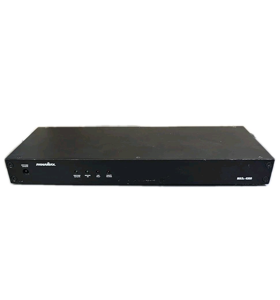 Panamax Model M4300 Transient Voltage 330v Surge Suppressor 7 Outlet 15amp 