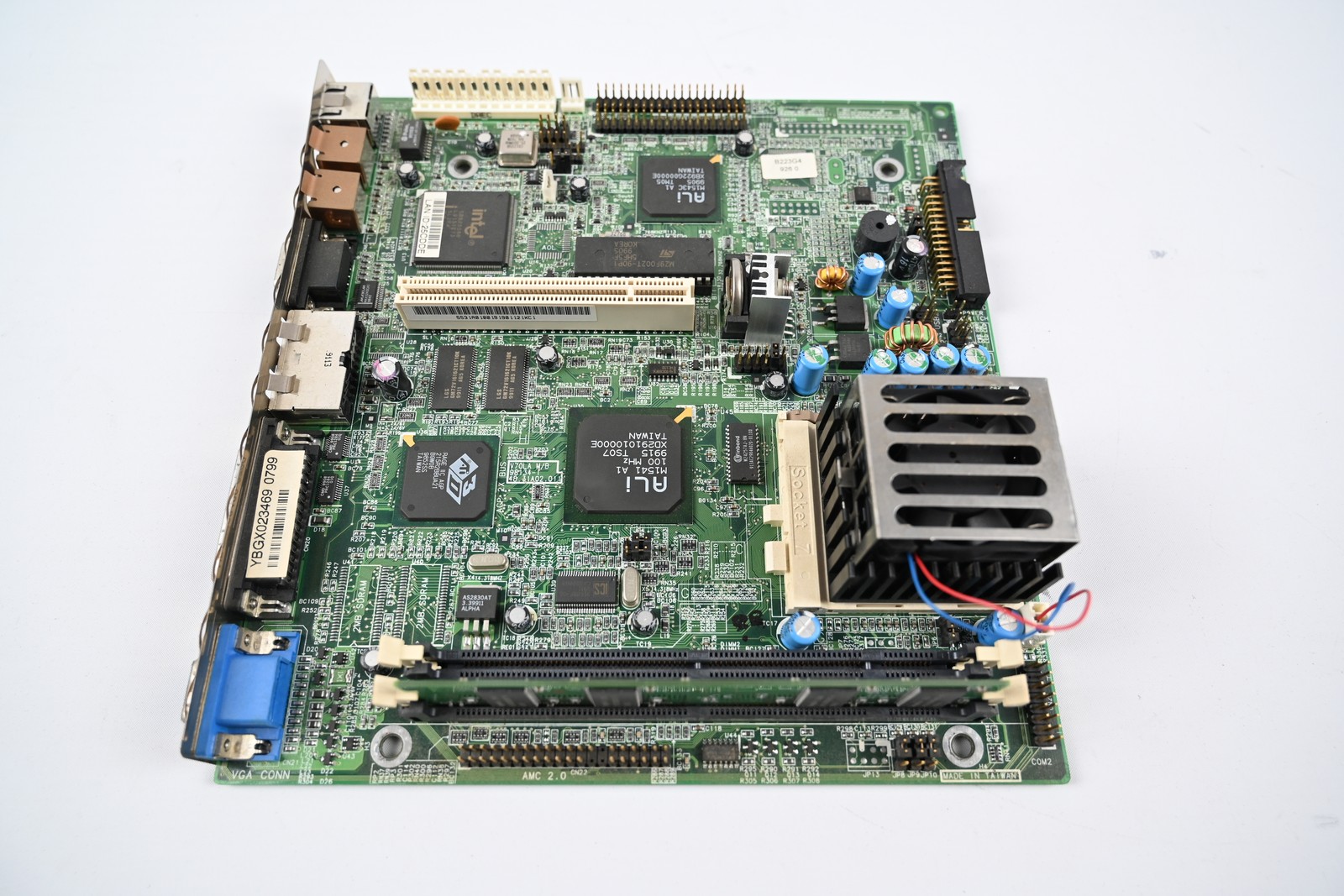ACER Motherboard V70LA - SDRAM LPX Socket 7 - With CPU, RAM - ALi M1541/M1543(C)