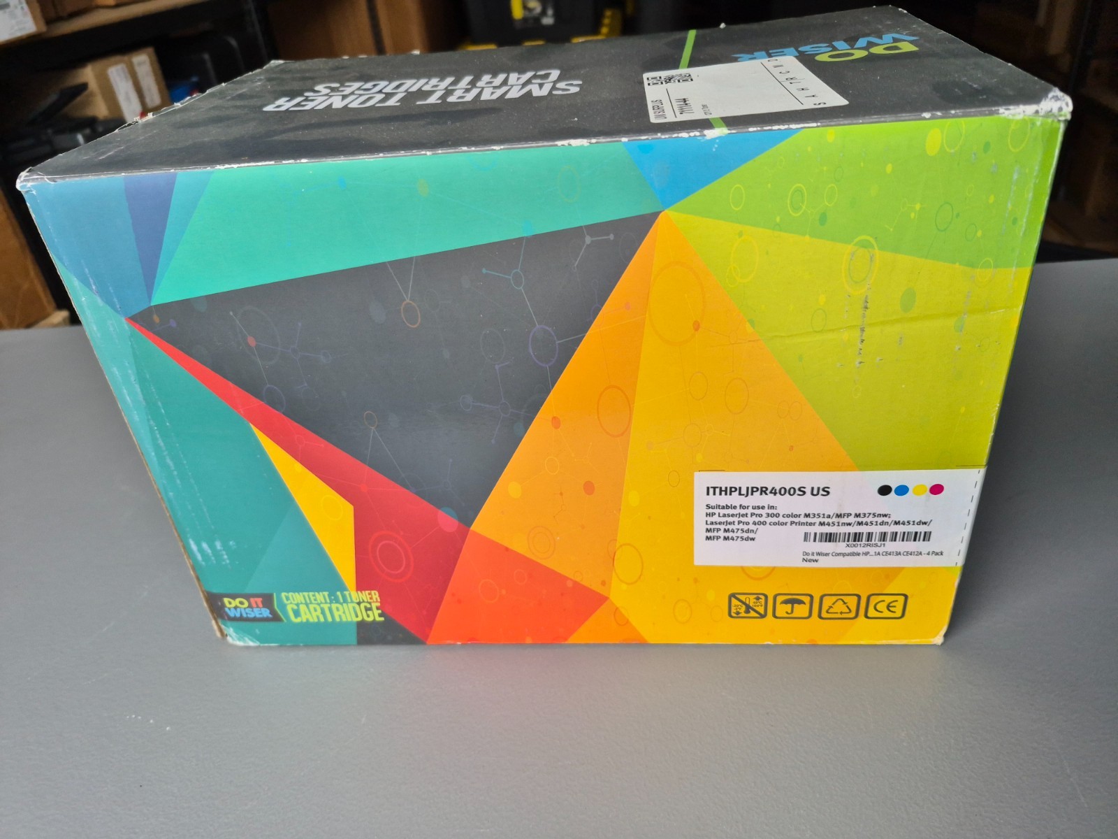 4P CE410X-CE413A 305X Toner For HP LaserJet Pro 300 400 Color MFP M375nw M451nw