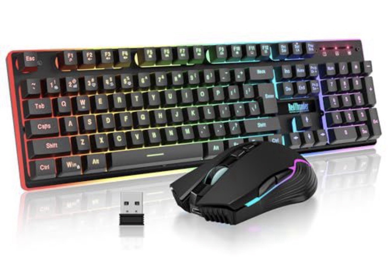 Red Thunder K10 Wireless Gaming Keyboard And Mouse Combo