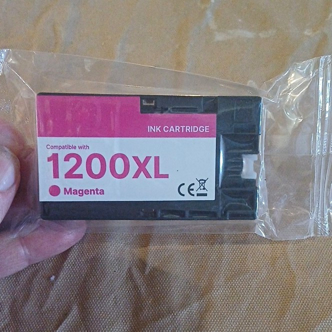 1200XL Compatible Inkjet Ink Cartridge Magenta for Canon MPN 1200XL