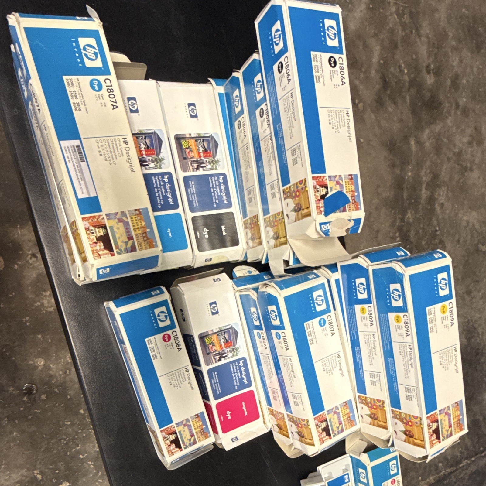 HP Genuine Original DesignJet Ink Cartridge C1808A  c1806a c1807a c1809a