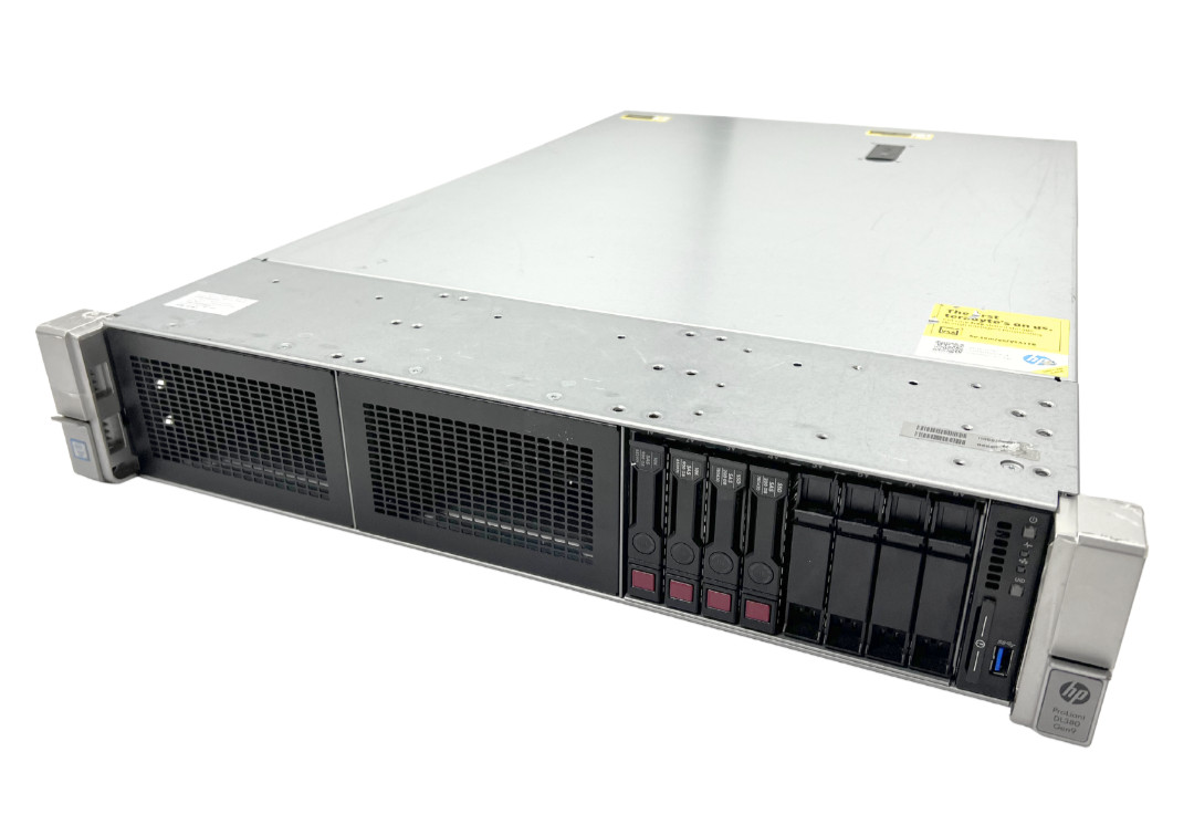 HP Proliant DL380 G9 - 2x E5-2690 v3 = 24C, 64GB DDR4, P440ar, 2x 900GB, 2x PSU