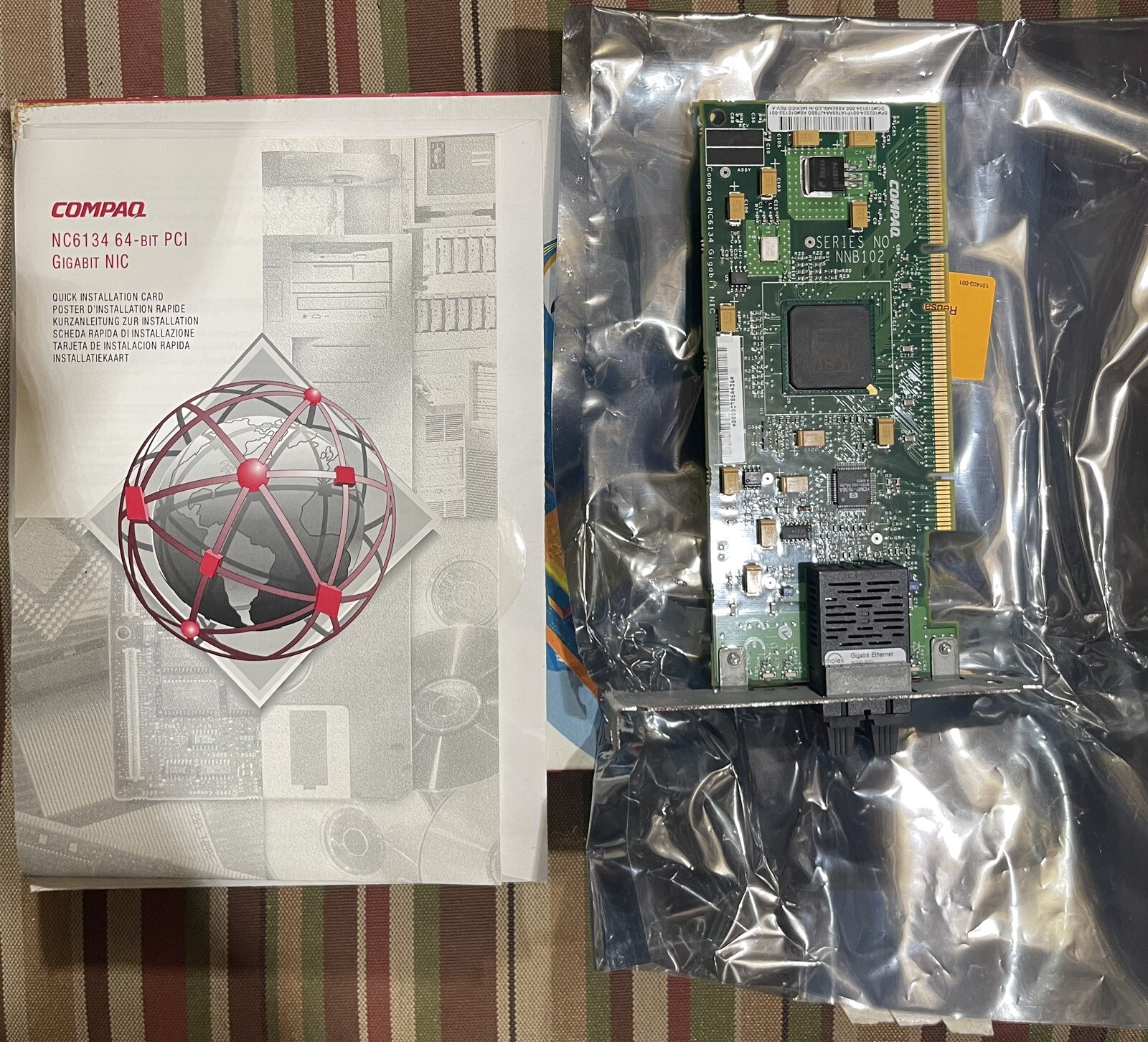 Compaq 174818-B21 NC6134 Gigabit 1000 SX Server Adapter