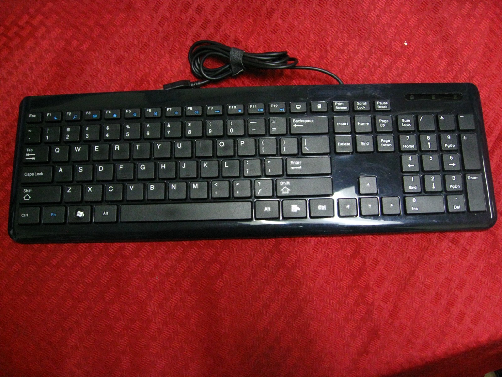 1pc. Acer SK-9020 Wired USB Keyboard - Cleaned - 14 Function Keys