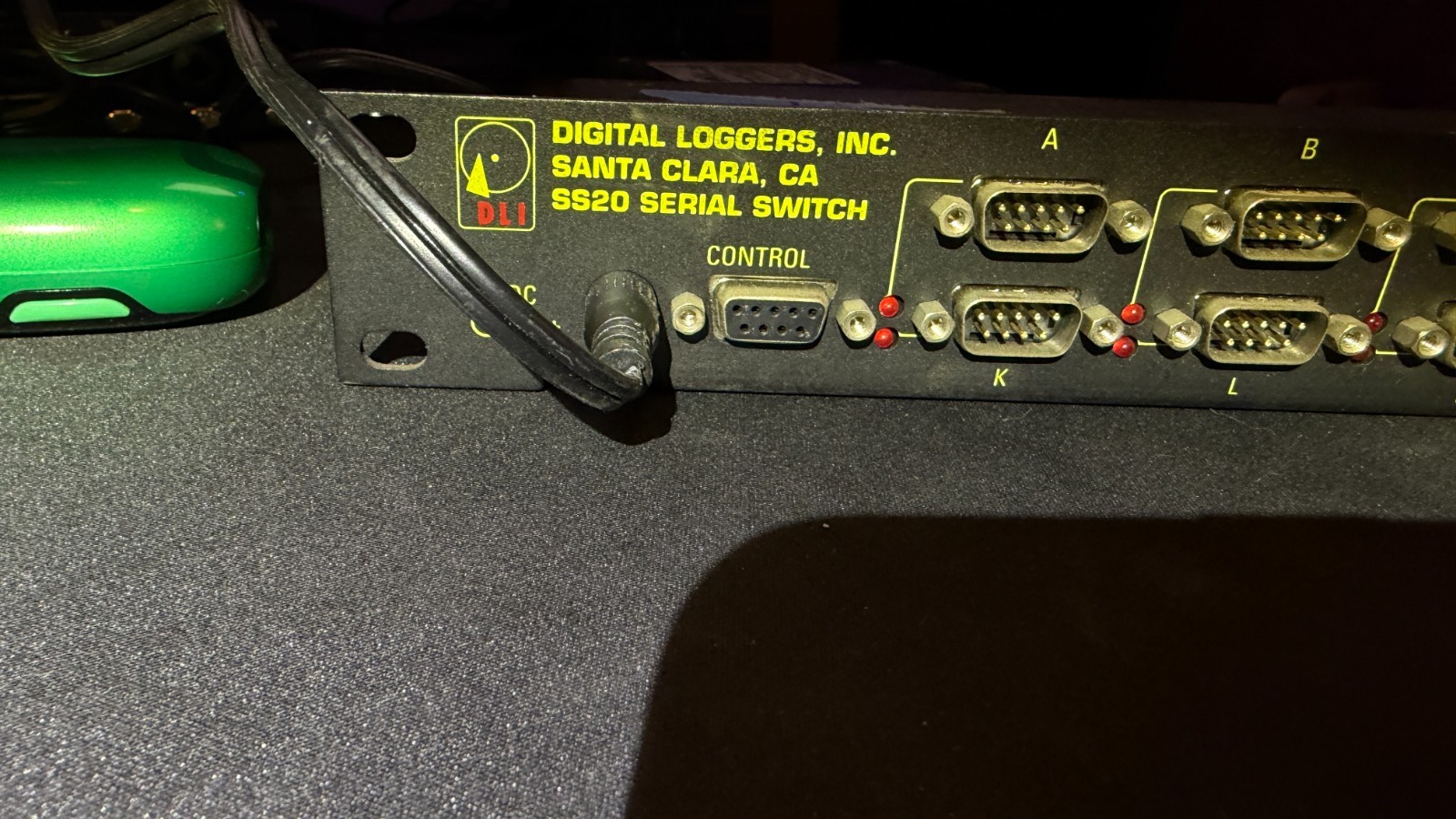 Digital Loggers SS20 20-Port RS-232 Serial Switch Rackmount Power Tested