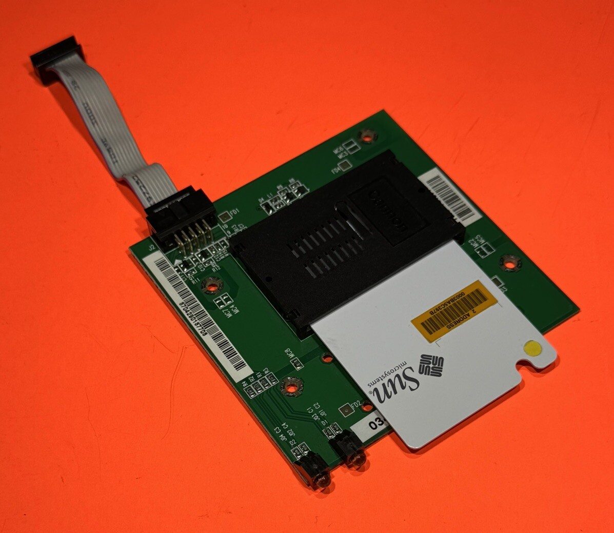 Sun 370-4290 System Config Card Reader, with 370-4285 System Configuration Card