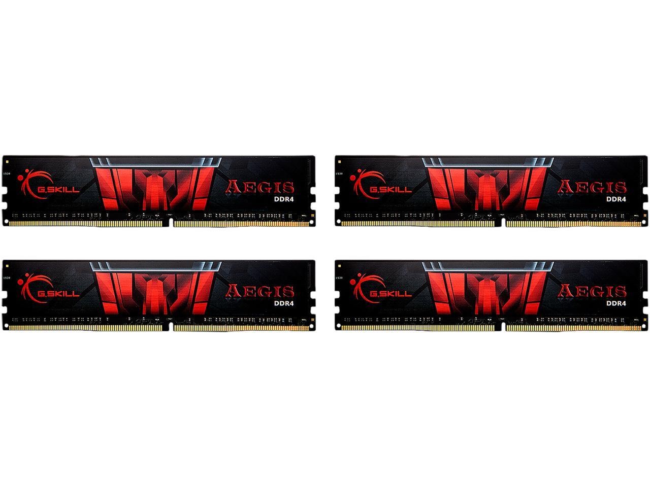 G Skill F4-3200C16Q-32GIS Memory 4 x 8 GB (f43200c16q32gis)