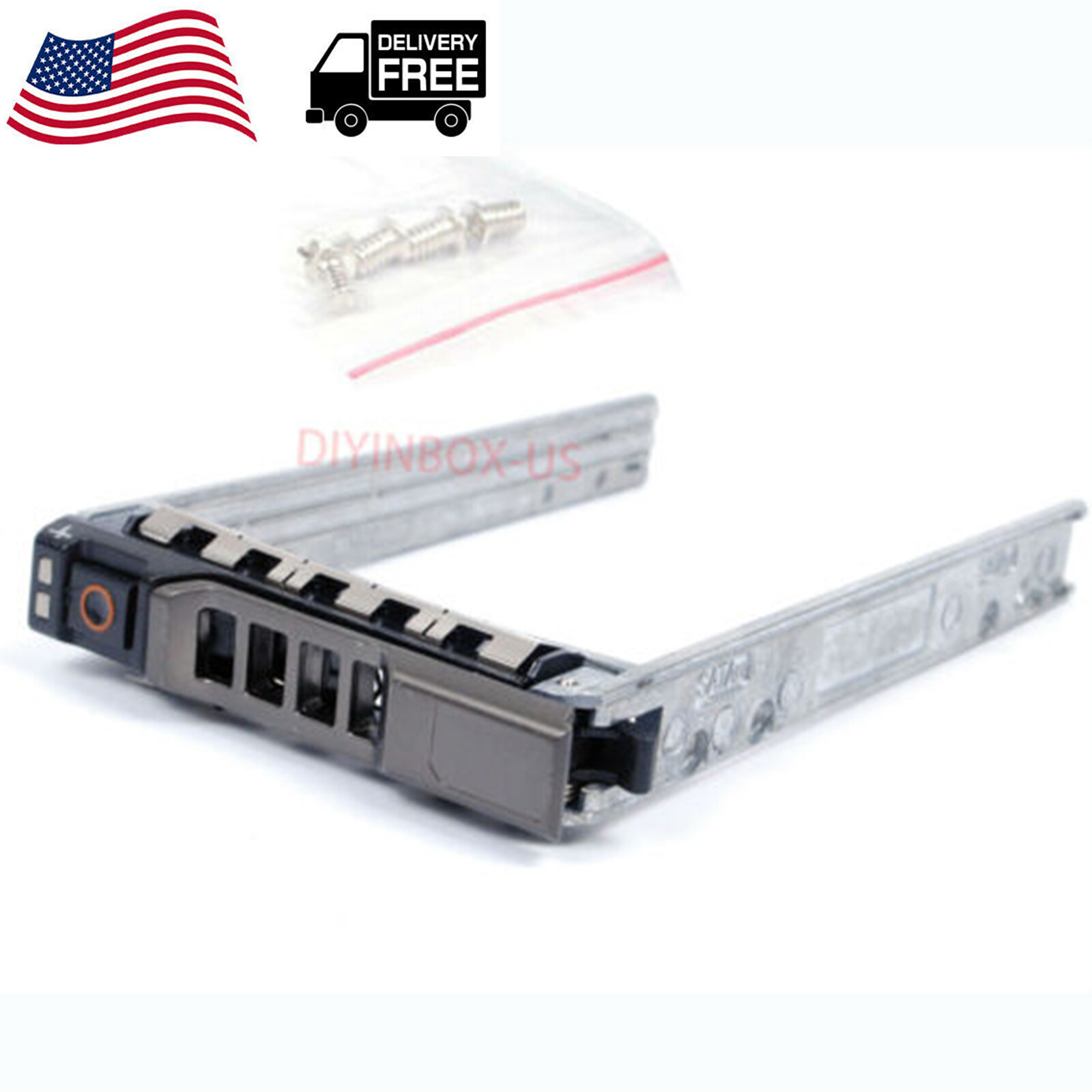 2.5" HDD Metal Drive Caddy Tray For Dell PowerEdge R710 R810 R905 R620 R930 T610