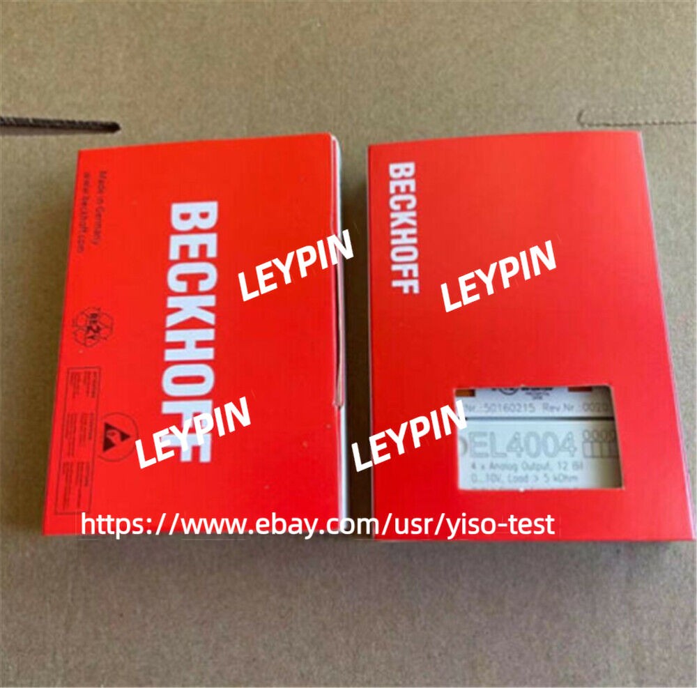 New BECKHOFF EL4004 PLC Module with Packaging Fast Shipping