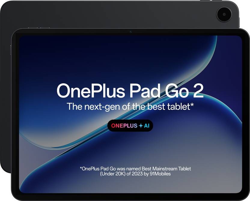 OnePlus Pad Go 2 Wi-Fi Tablet (8GB RAM 128GB Black ) Unlocked Global Version.