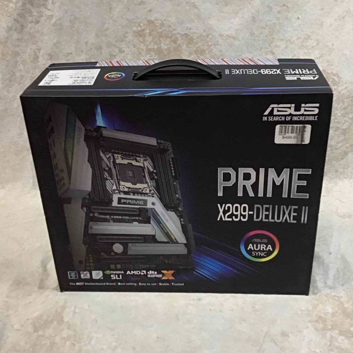 Asus Prime X299-DELUXE II Desktop Motherboard - Intel X299 Chipset - Socket R4